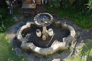 旧海野家住宅噴水泉