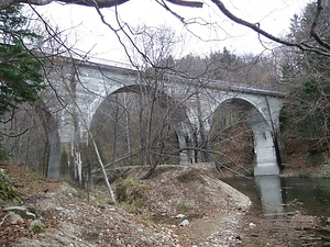 旧国鉄士幌線糠平川橋梁