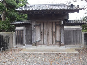 小原家住宅表門