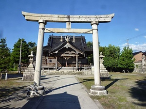 櫟原神社二の鳥居