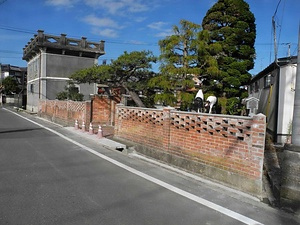 髙島家住宅門及び塀