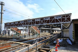 東武鉄道下今市駅旧跨線橋