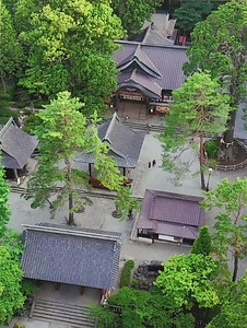 北口本宮冨士浅間神社 拝殿及び幣殿