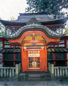 北口本宮冨士浅間神社 惠毘壽社及び透塀