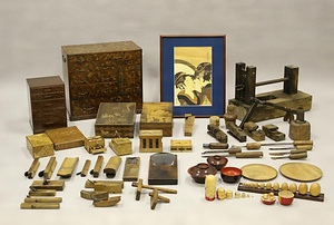 箱根細工の製作用具及び製品