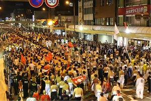 薩摩川内の大綱引き