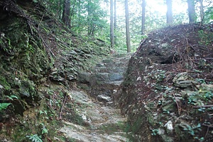 伊予遍路道<BR/>　観自在寺道<BR/>　稲荷神社境内及び龍光寺境内<BR/>　仏木寺道<BR/>　明石寺道<BR/>　明石寺境内<BR/>　大寶寺道<BR/>　大寶寺境内<BR/>　岩屋寺道<BR/>　岩屋寺境内<BR/>　浄瑠璃寺道<BR/>　浄瑠璃寺境内<BR/>　八坂寺境内<BR/>　浄土寺境内<BR/>　繁多寺境内<BR/>　圓明寺境内<BR/>　横峰寺道<BR/>　横峰寺境内<BR/>　三角寺奥之院道