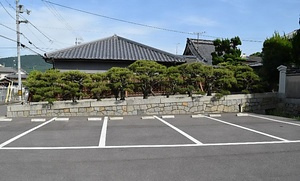 岩瀬家住宅植込枠石組