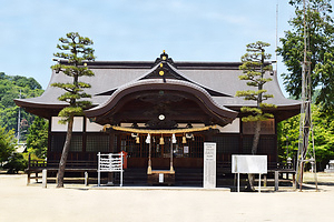 大浦神社祝詞殿、幣殿及び拝殿