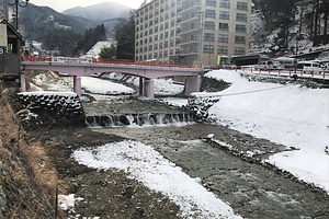 横湯川第五〇号堰堤