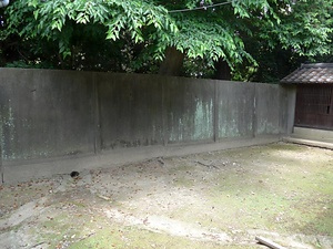 高林家住宅外塀