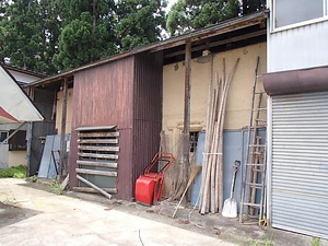 旧松岡家住宅後の蔵