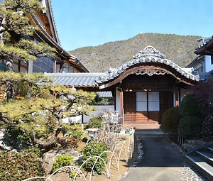 真龍寺玄関及び茶室