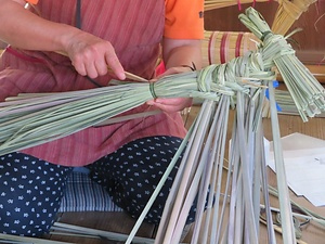 大芝の七夕馬製作技術