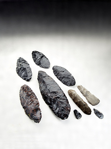 北海道白滝遺跡群出土品