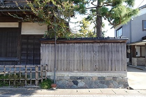 吉田家住宅板塀