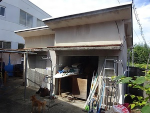 旧四国銀行辻支店車庫