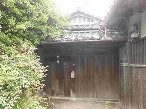 河野家住宅裏門