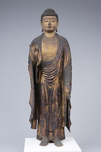 木造阿弥陀如来立像<br />
木造地蔵菩薩立像