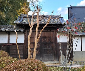 上田家住宅客門及び塀