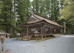 金剛峯寺 山王院拝殿