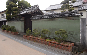 森田家住宅表門及び北塀
