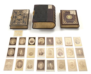 人物写真帖〈明治十二年明治天皇下命／大蔵省印刷局等製作〉