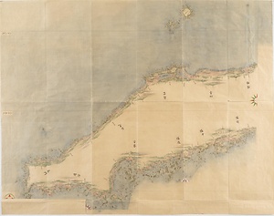 伊能忠敬測量図<BR/>　一、沿海地図　<BR/>　一、大日本沿海図稿<BR/>　一、豊前国沿海地図