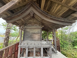 笹森家住宅屋敷社本殿