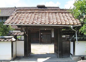 奥田家住宅門