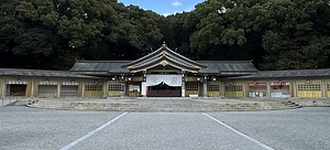 福岡縣護国神社拝殿及び翼廊