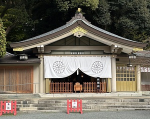 福岡縣護国神社祈願殿