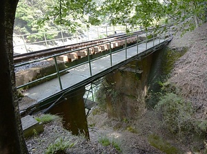 嵯峨野観光鉄道池ケ谷橋梁