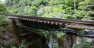 嵯峨野観光鉄道阪部谷橋梁