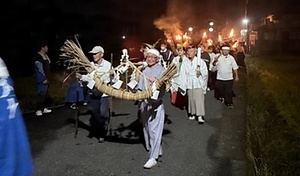 久礼八幡宮の御神穀祭
