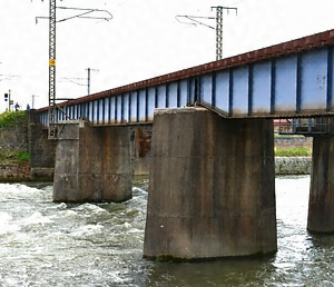 ＩＧＲいわて銀河鉄道松川橋梁